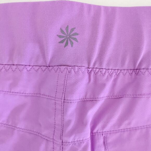 Athleta Go The Distance Thistle Purple Shorts Women's Small - Picture 8 of 12